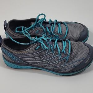 Merrell Women's Sleet Scuba Blue M-Connect Series Walking Shoes Size 8